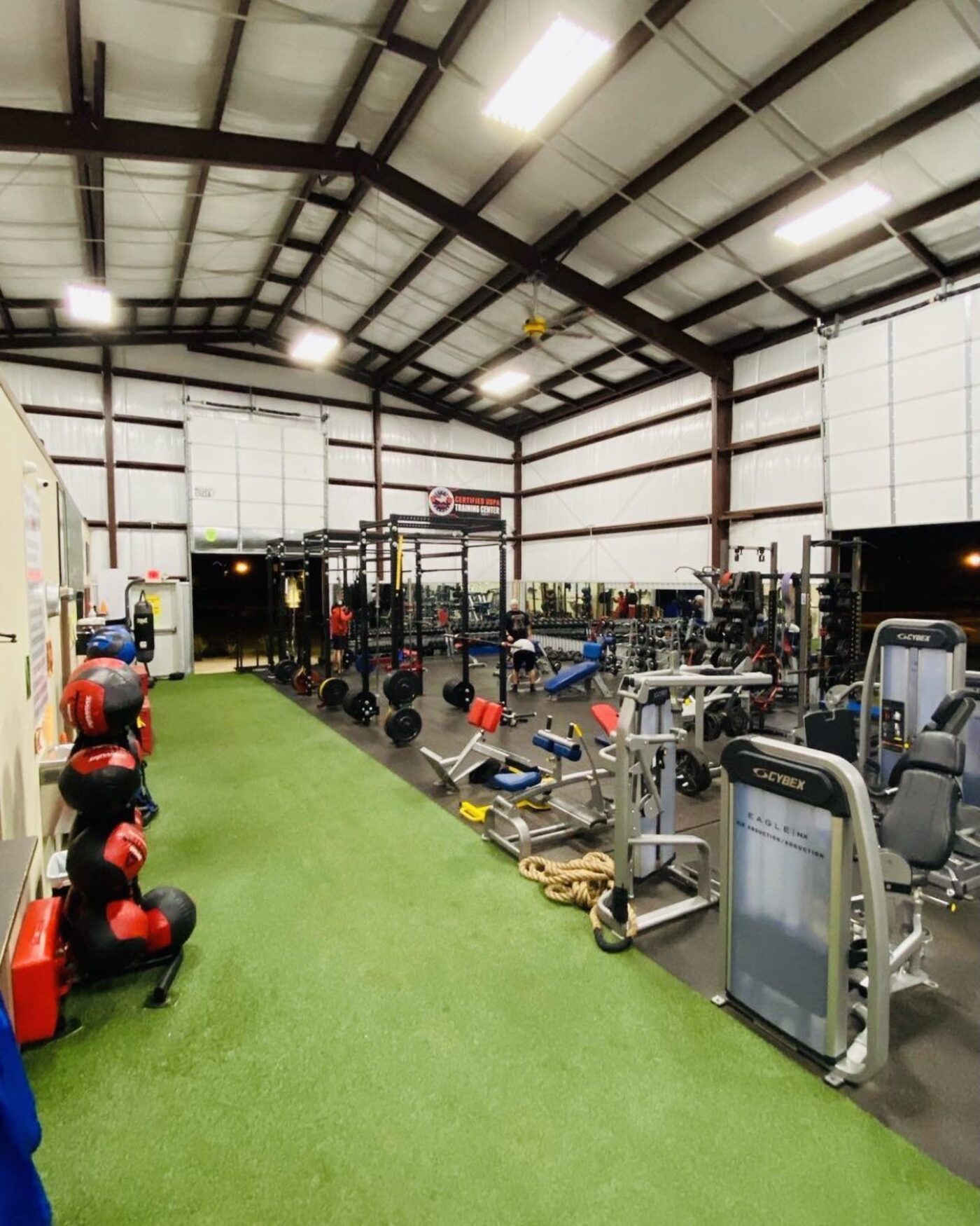 The main training floor at Gym Cypress
